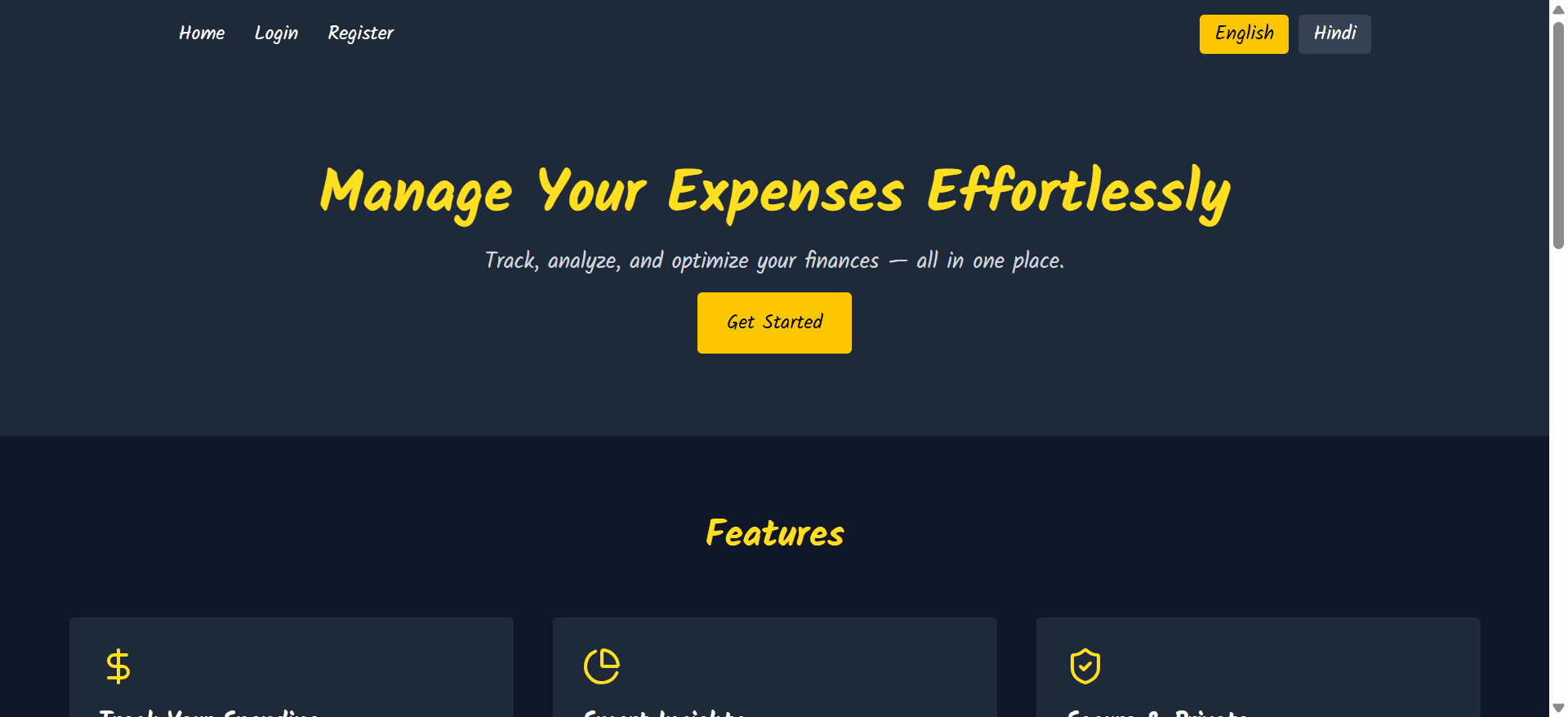 Expense Manager (React + Supabase)