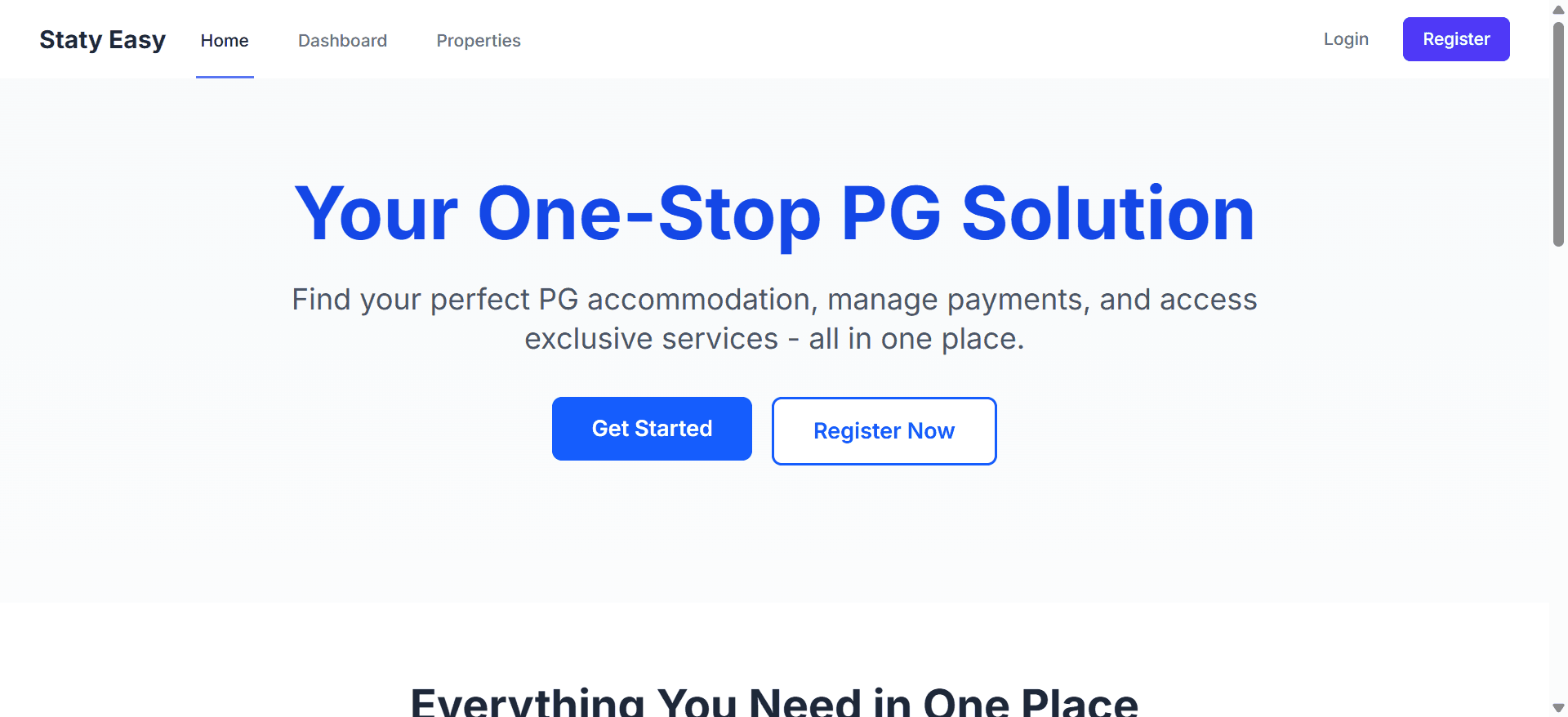 Stay Easy Admin Panel